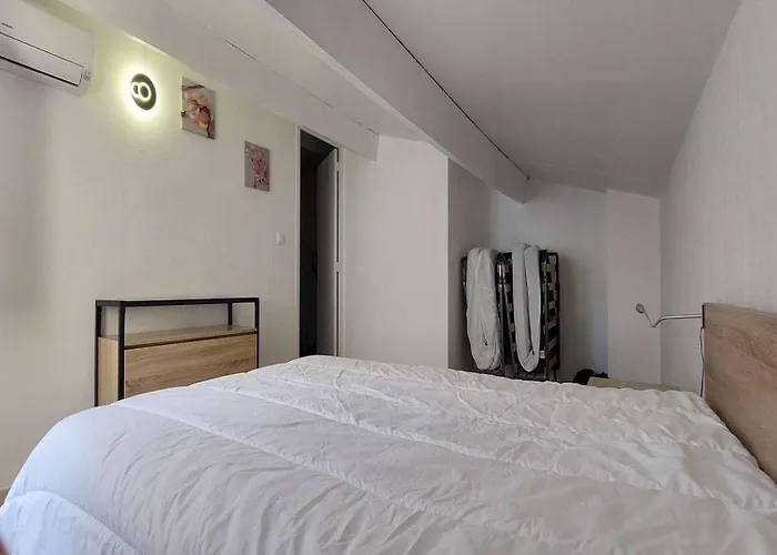 Lägenhet Hacienda I Jolie T4 Avec Clim Piscine Rochelongue Cap D'agde Agde