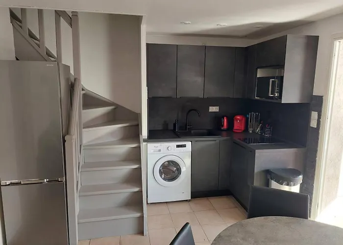 Lägenhet Hacienda I Jolie T4 Avec Clim Piscine Rochelongue Cap D'agde Agde