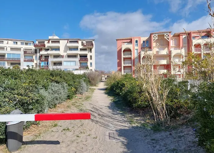 Lägenhet Hacienda I Jolie T4 Avec Clim Piscine Rochelongue Cap D'agde *